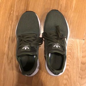 Adidas Army Green Sneakers